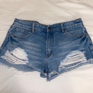 Jean shorts